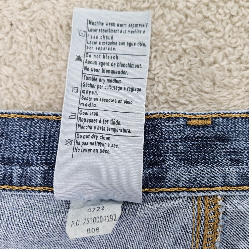 Carhartt Jeans Mens 38x30 Holter Relaxed Fit 101483 Workwear Y2K Baggy Denim - Picture 6 of 9